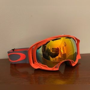 Oakley Splice Ski Goggles - Gray & Orange